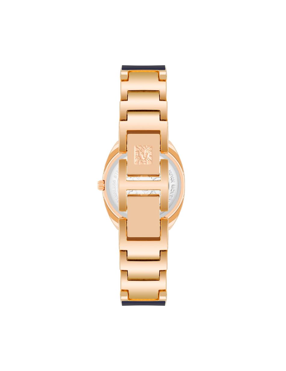 Les métaux Anne Klein Modern Mother of Pearl Dial Bangle Watch   | DFS-7682403